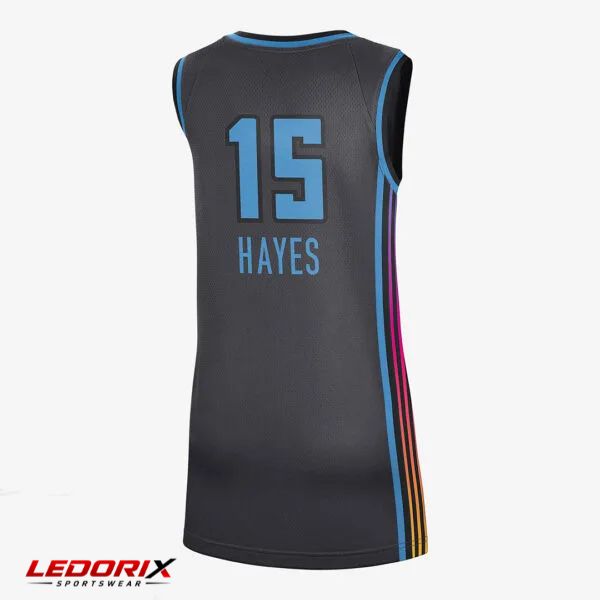 Basketball Uniform Jersey For Women LD117 - Image 2