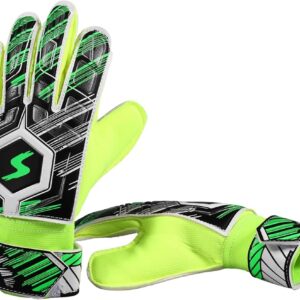 Leather Football Goal Keeper Gloves Multi-Color LD232